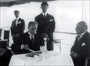 1927 – Ertuğrul Yatı’nda öğle yemeği sırasında Dr. İbrahim Tali Bey’le görüşürken
