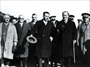 1933 – Adana’da TBMM Başkanı Kâzım Özalp (sağında), Celâl Bayar ve Salih Bozok’la 
