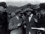1937 - Ege Manevraları’nda İnönü, Mareşal Çakmak (arkada), Org. Fahrettin Altay’la (sol başta)