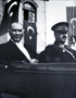 1937 – Atatürk ve Gnkur. Başkanı Mareşal Fevzi Çakmak hipodroma gitmek üzere TBMM önünde