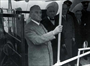 1938 – Haydarpaşa rıhtımından Dolmabahçe Sarayı’na deniz motoruyla giderken